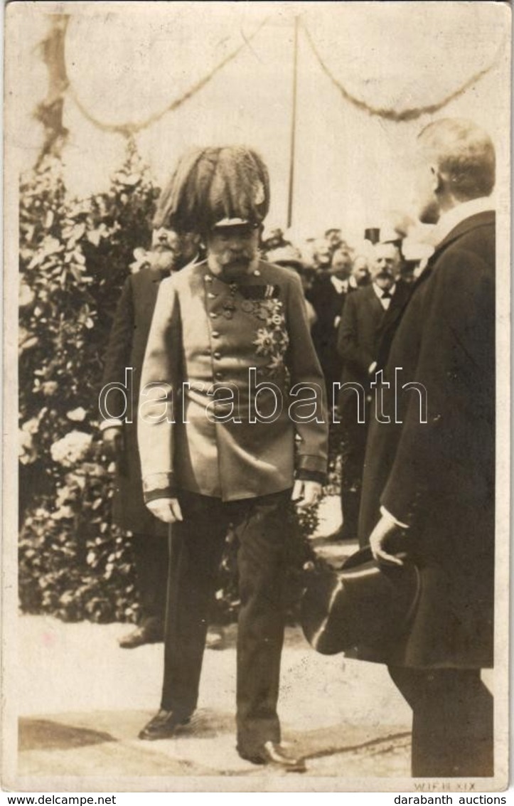 ** T2 Ferenc József Császár Eredeti Fotón / Franz Joseph I Of Austria. Original Photo! - Ohne Zuordnung