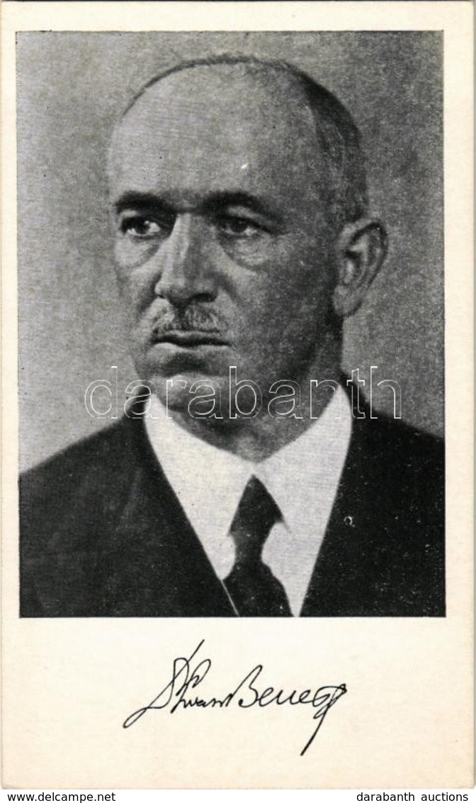 ** T1 Edvard Benes, President Of Czechoslovakia From 1935 To 1938 And Again From 1945 To 1948 - Ohne Zuordnung