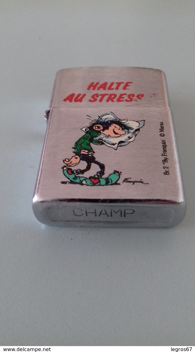 BRIQUET HALTE AU STRESS GASTON - CHAMP - Autres & Non Classés