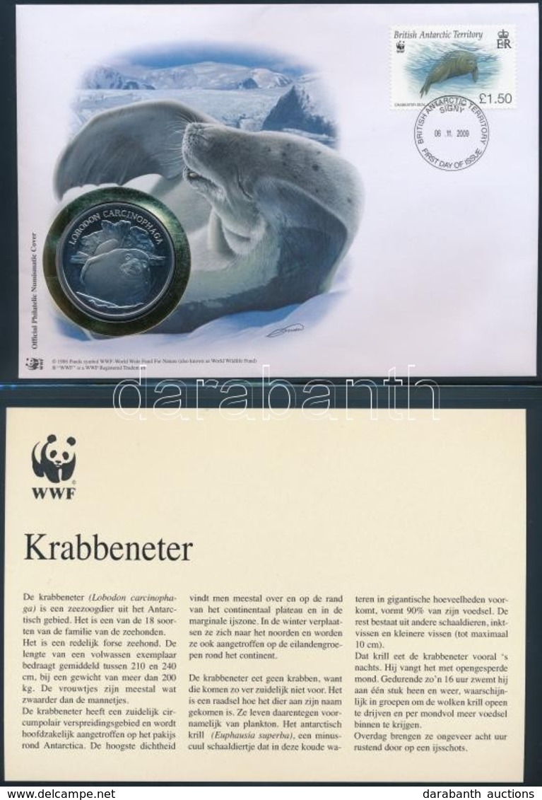 1986. 14db Klf 'WWF - Természetvédelmi Világalap' érmés Bélyeges Boríték, FDC, Gyűjtői Albumban Holland Nyelvű Tájékozta - Zonder Classificatie