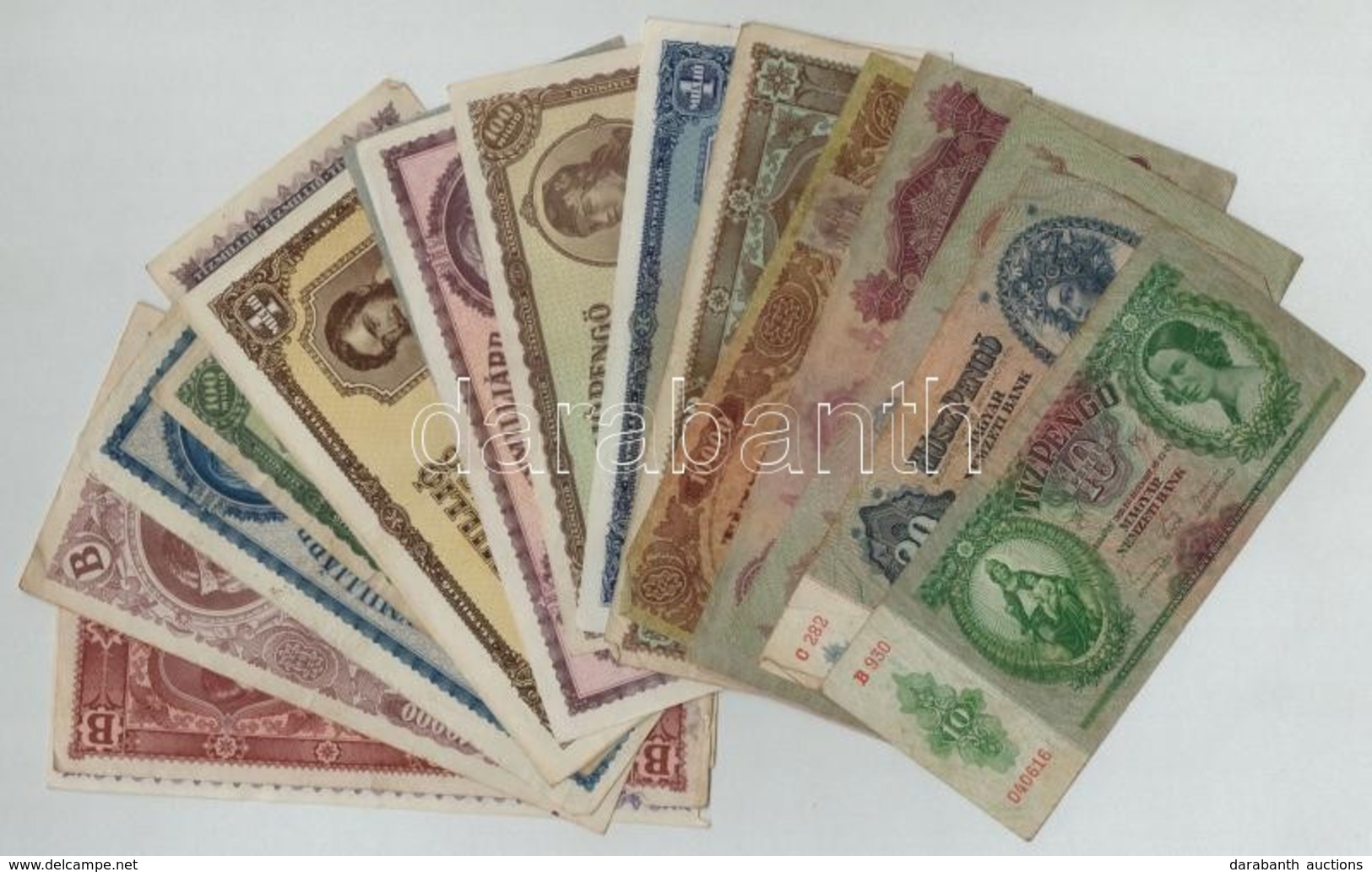 1932-1946. 10P-10.000.000BP (18x) T:III-IV - Zonder Classificatie