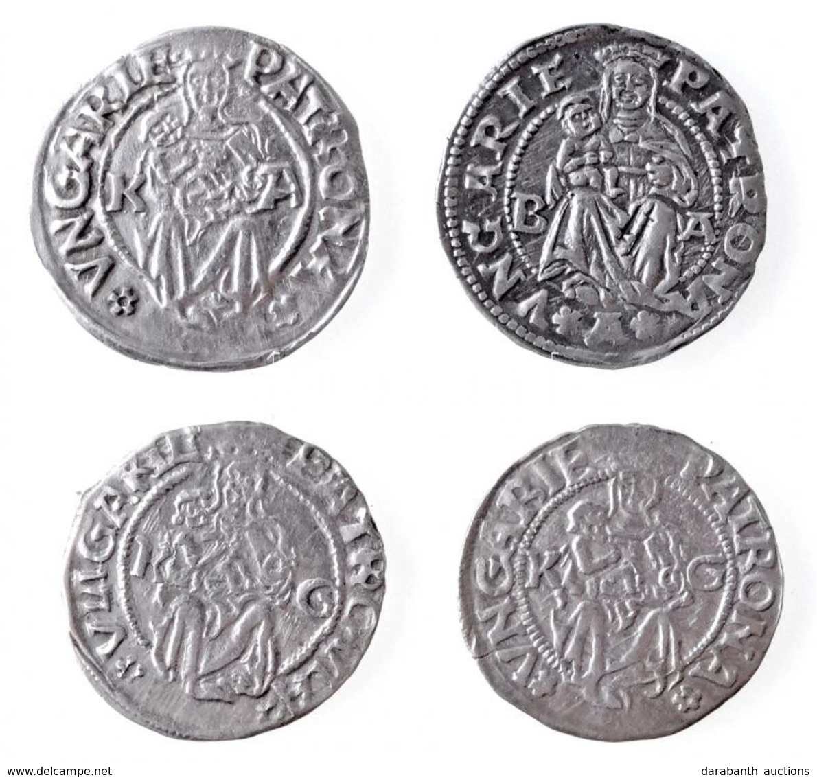 1516-1526. 4db Klf 'II. Lajos' Denár, Közte 1526B-A Denár Ag (0,59g) T:1-
Hungary 1516-1526. 4pcs Of Diff Denars From 'L - Ohne Zuordnung