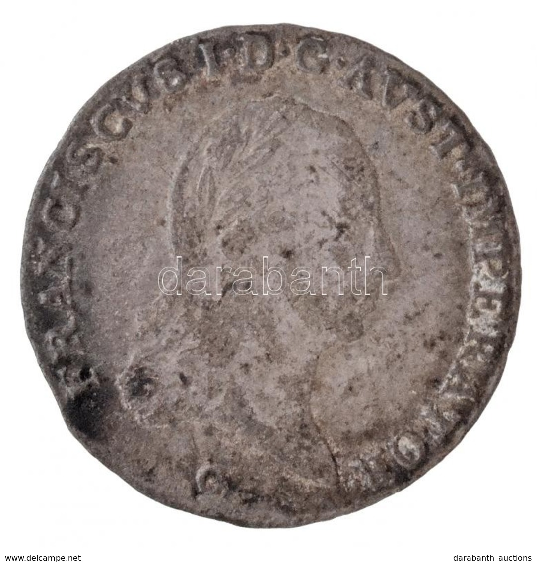 1821G 3kr Ag 'I. Ferenc' Nagybánya (1,7g) T:2- / 
Hungary 1821G 3 Kreuzer Ag 'Franz I' Baia Mare (1,7g) C:VF
Huszár: 200 - Non Classificati