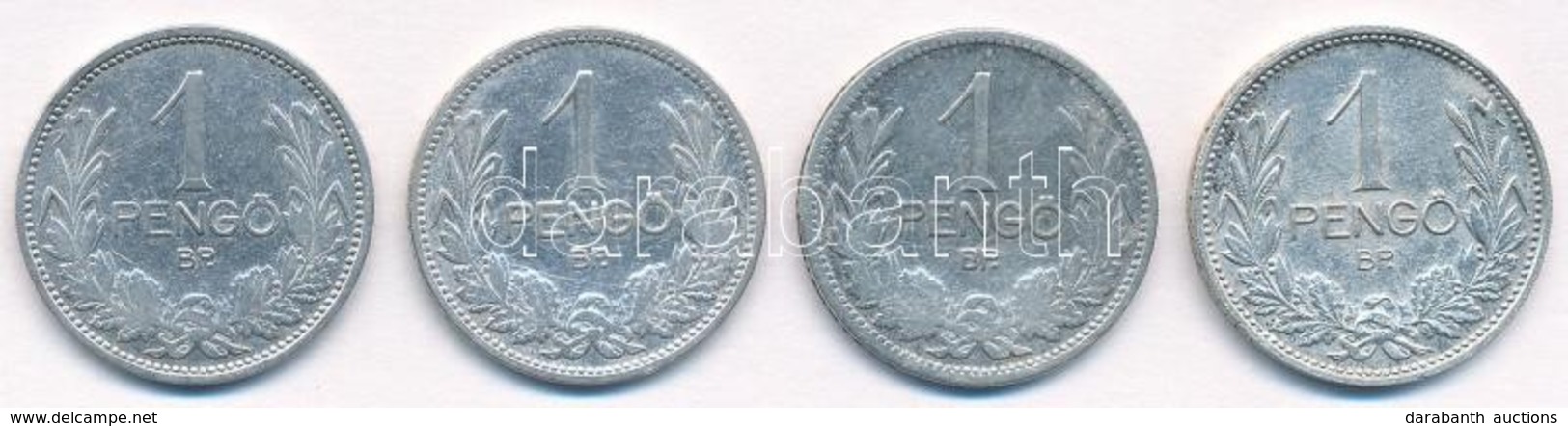 1926-1939. 1P Ag (4x) T:2-3
Adamo P6 - Ohne Zuordnung