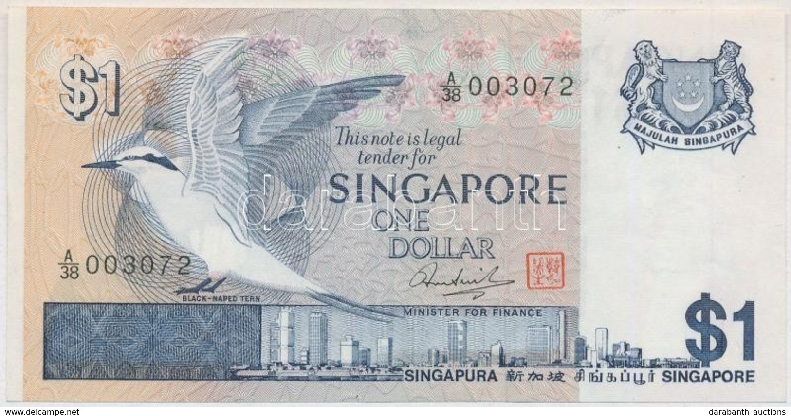 Szingapúr 1976. 1$ T:I,I-
Singapore 1976. 1 Dollar C:UNC,AU
Krause 9 - Ohne Zuordnung