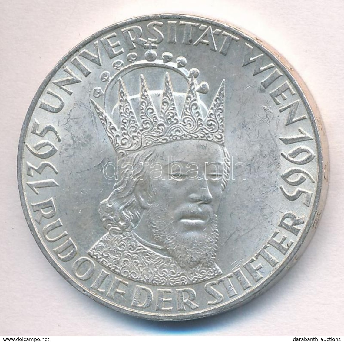 Ausztria 1965. 50Sch Ag '600 éves A Bécsi Egyetem' T:1 Ph.
Austria 1965. 50 Schilling Ag '600th Anniversary - Vienna Uni - Ohne Zuordnung