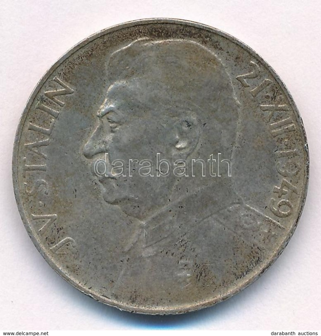 Csehszlovákia 1949. 100K Ag 'Sztálin' T:2 Patina
Czechoslovakia 1949. 100 Korun Ag 'Stalin' C:XF Patina 
Krause KM#30 - Ohne Zuordnung