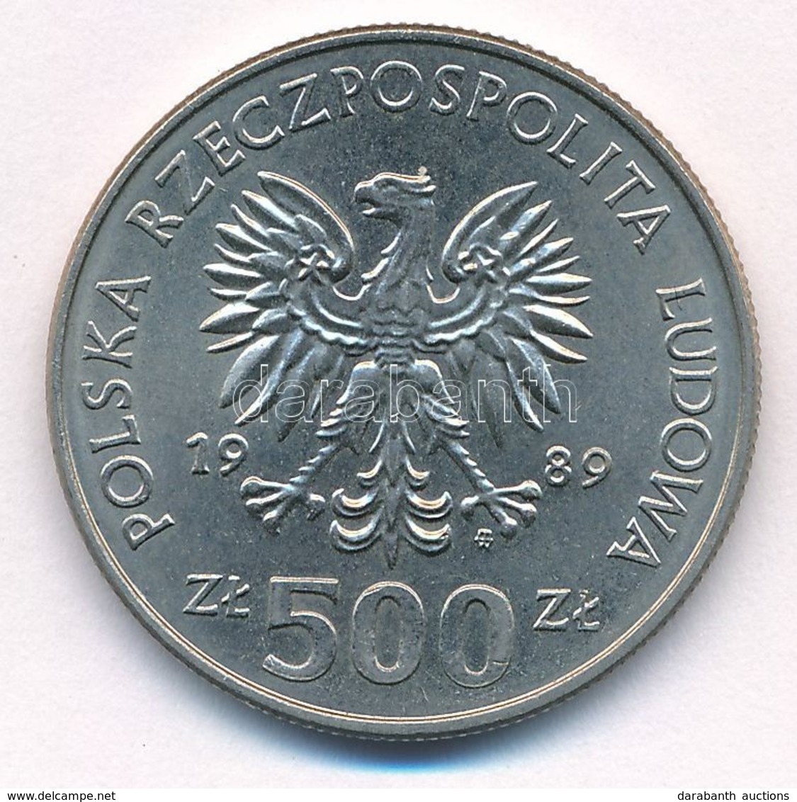 Lengyelország 1989MW 500Zl Cu-Ni 'A II. Világháború Kezdetének 50. évfordulója' T:1-
Poland 1989MW 500 Zlotych Cu-Ni '50 - Ohne Zuordnung