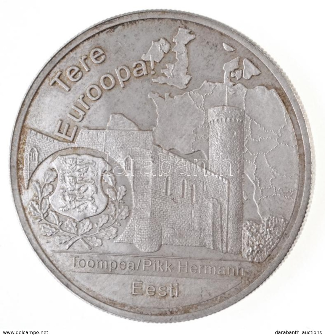 ~2004. 'Tere Euroopa - Toompea / Pikk Hermann - Eesti' Jelzett Ag Emlékérem (31,21g/0.999/40mm) T:1 (eredetileg PP)
~200 - Non Classificati