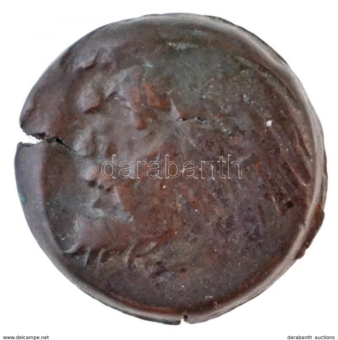 Tauriké / Pantikapaion Kr. E. IV. Század AE17 (5,55g) T:2- / 
Taurica / Panticapaeum 4th Century BC AE17 'Head Of Pan Le - Non Classificati