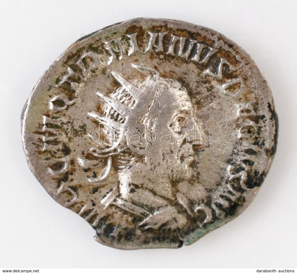 Római Birodalom / Róma / Traianus Decius 249-251. Antoninianus Ag (2,84g) T:2,2-
Roman Empire / Rome / Trajan Decius 249 - Ohne Zuordnung