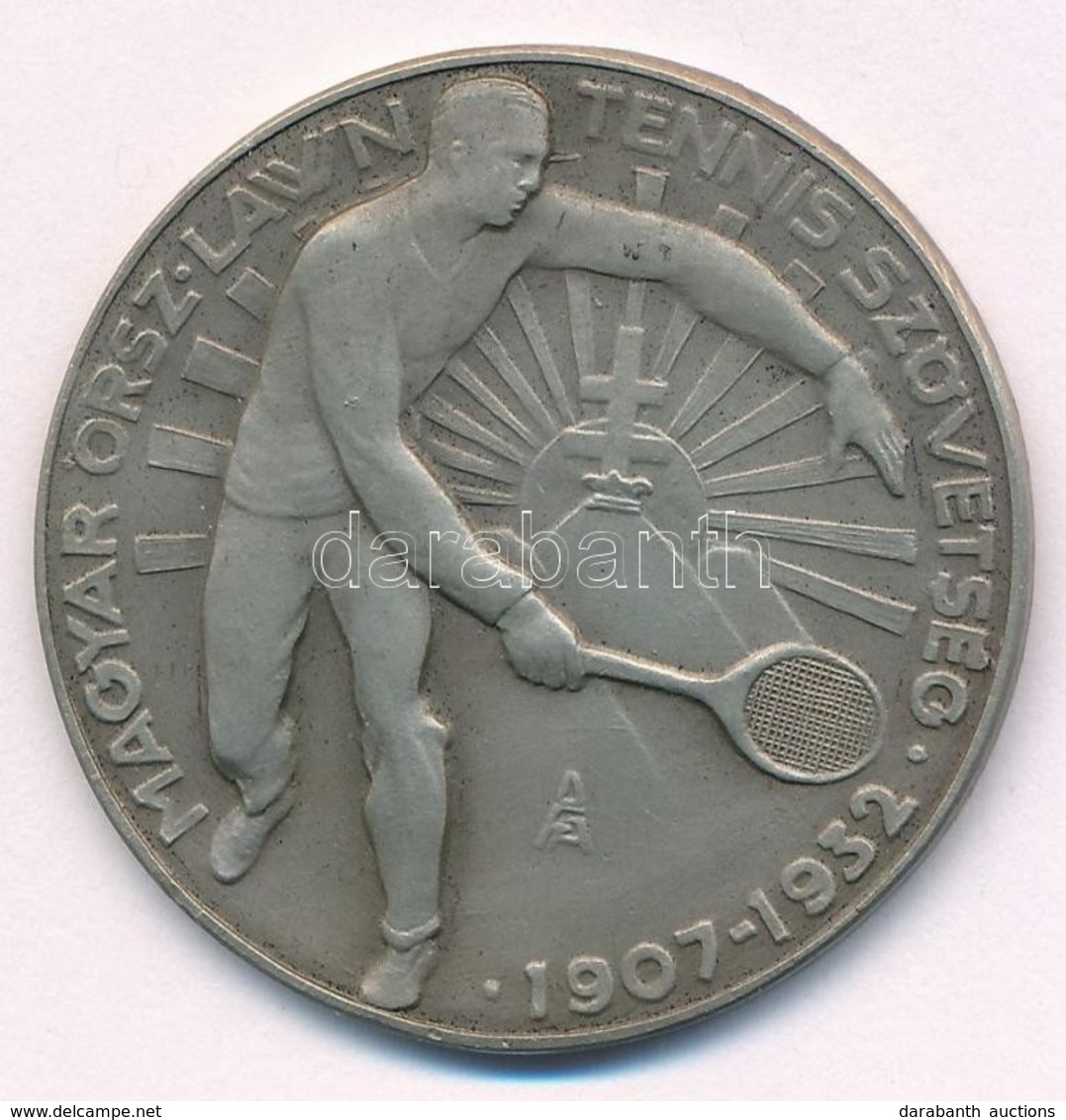 1938. 'Magyar Országos Lawn Tennis Szövetség 1907-1932 / Magyarország Vidéki Egyéni Páros Bajnokság II. 1938.' Fém Tenis - Ohne Zuordnung