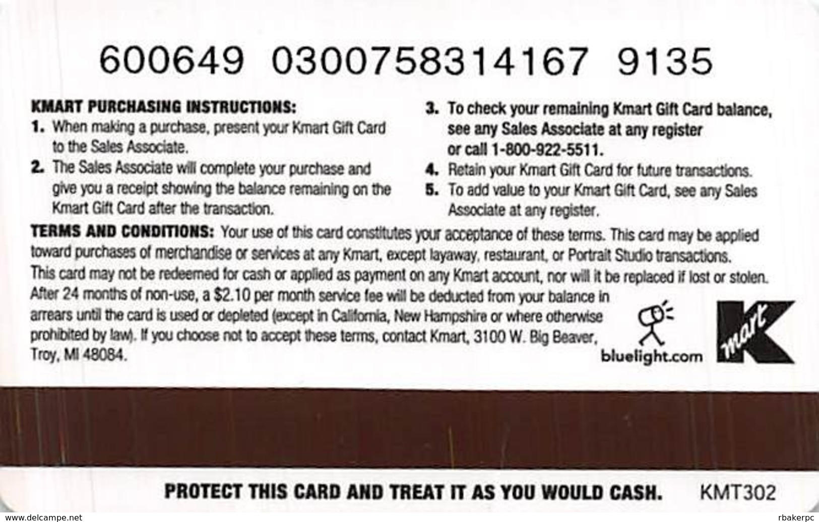 KMart Gift Card - Other & Unclassified