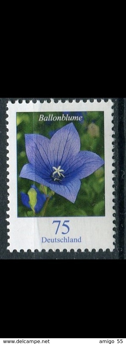GERMANY 2011 - Flowers. Balloon Flower (Platycodon Grandiflorus) MNH (**) - Unused Stamps