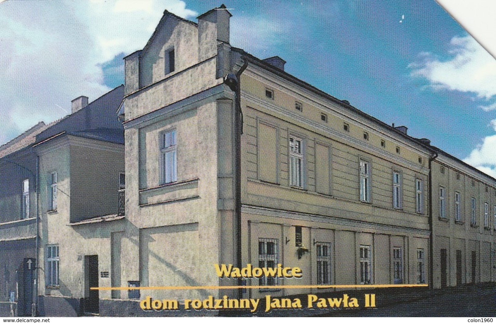 POLONIA. Family House Of Pope John Paul II - Wadowice. 25U. 716. (087) - Polonia