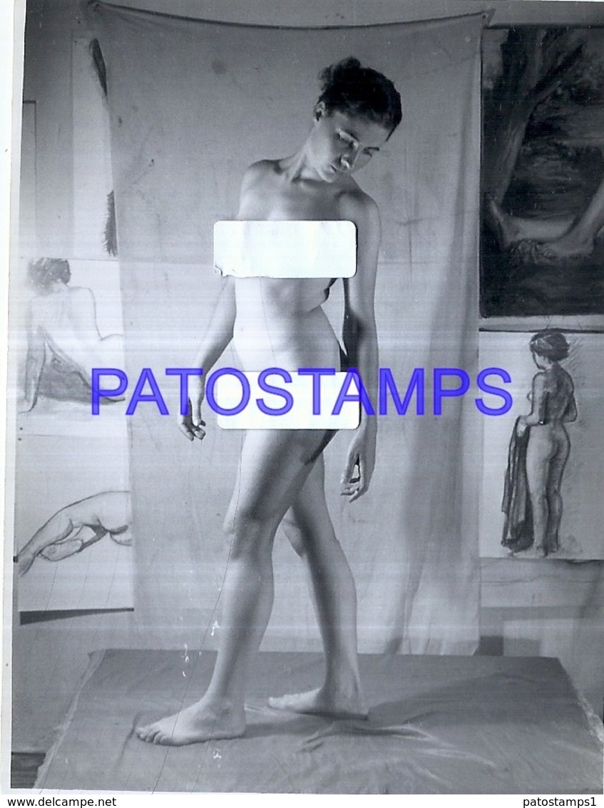 118879 REAL PHOTO SENSUAL EROTIC WOMAN NUDE ARTISTIC NO POSTAL POSTCARD - Photographie