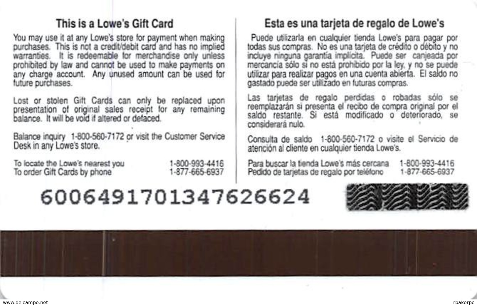 Lowes NCAA Gift Card - UTES - Gift Cards