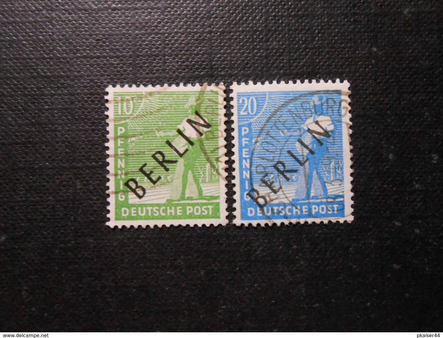 Berlin (West)  Mi4a/8a - 10/20Pf - 1948 - MI 10,80 € - Used Stamps