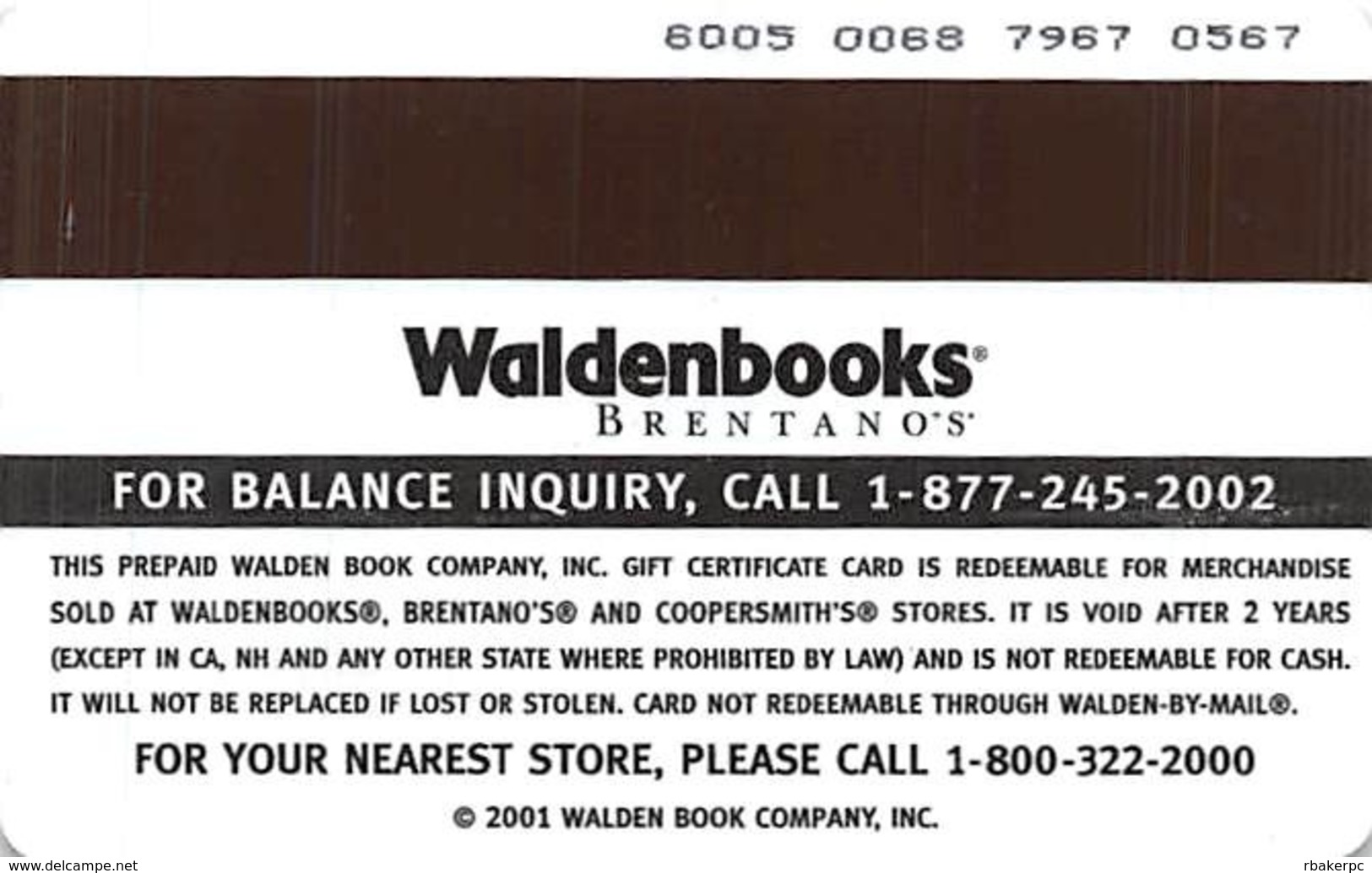 Waldenbooks Gift Card - Gift Cards