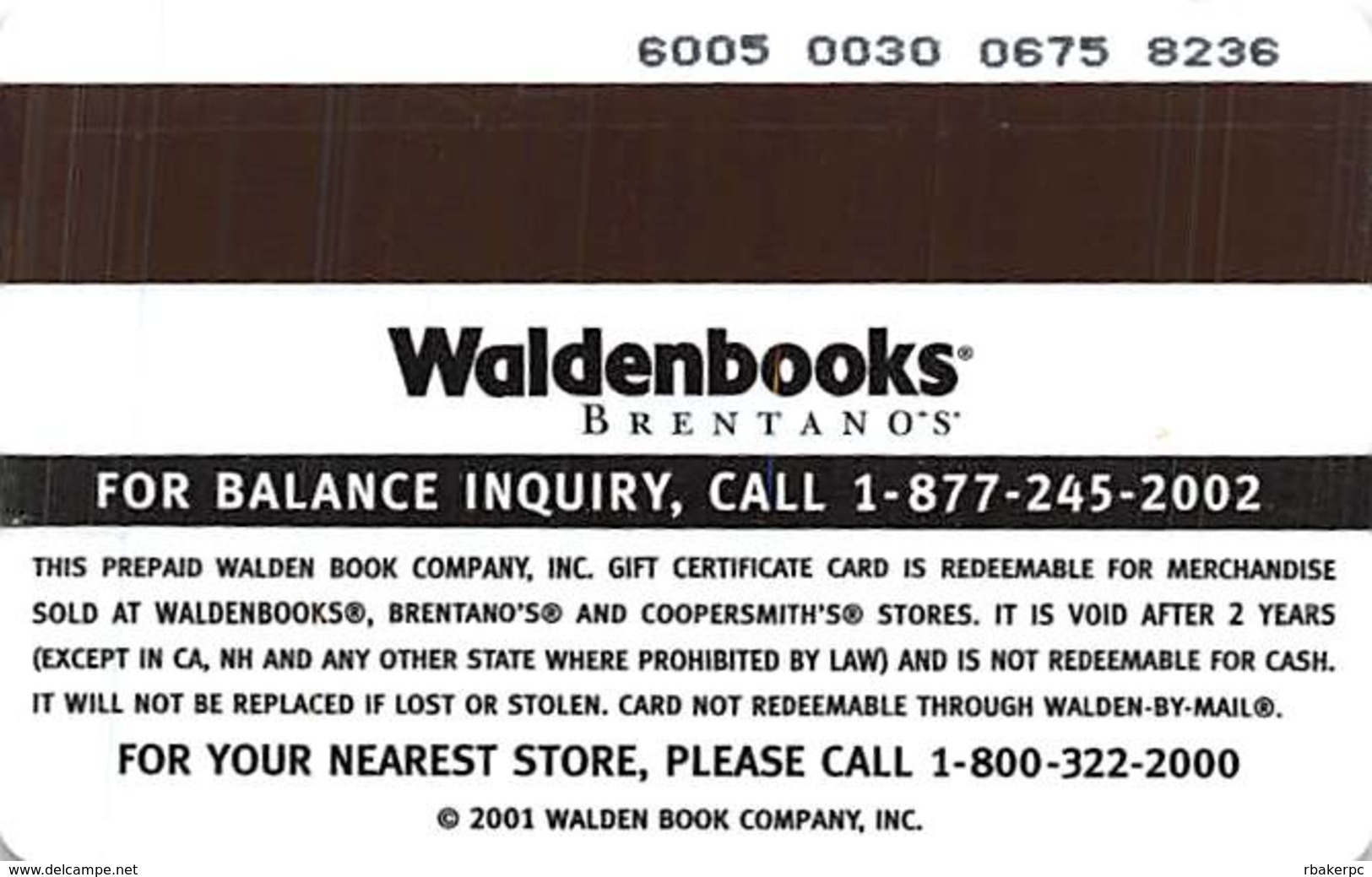 Waldenbooks Gift Card - Gift Cards