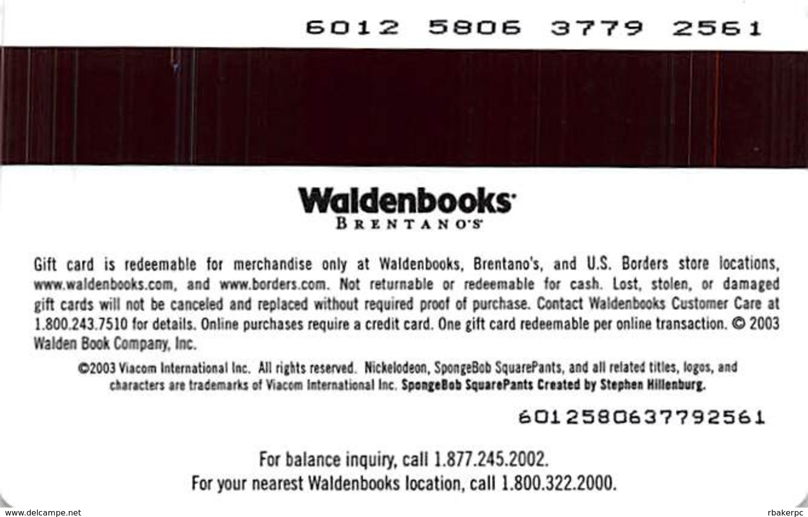 Waldenbooks Gift Card - Gift Cards