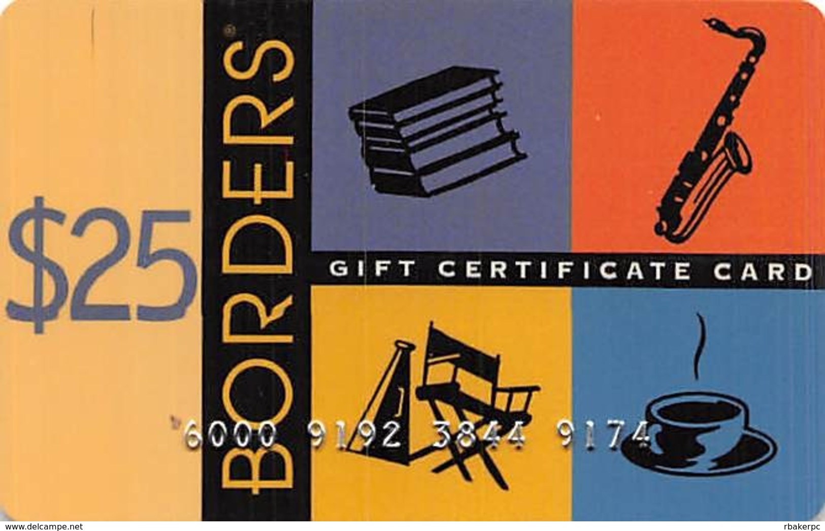 Borders Gift Card - Gift Cards