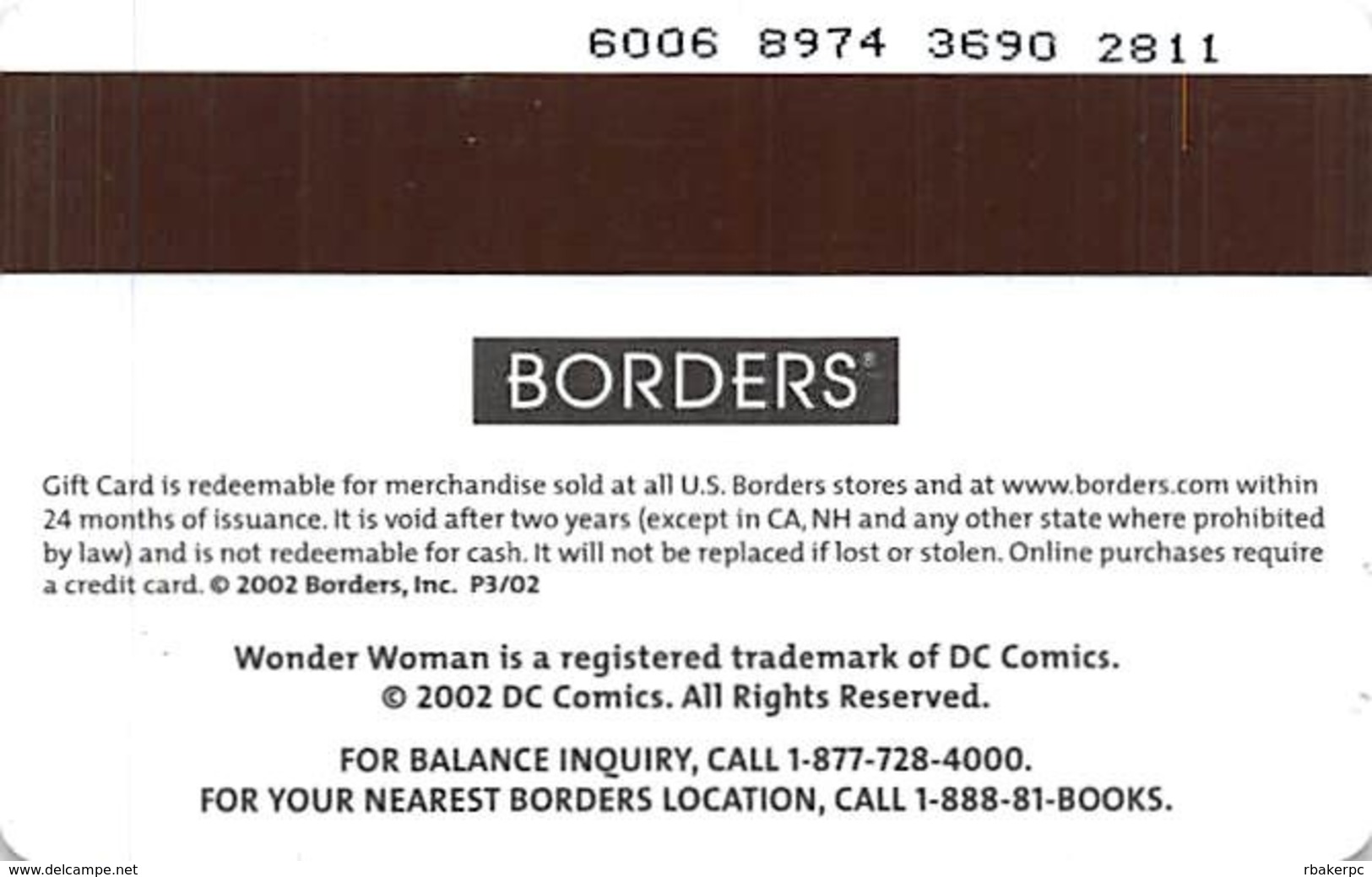 Borders Gift Card - Gift Cards