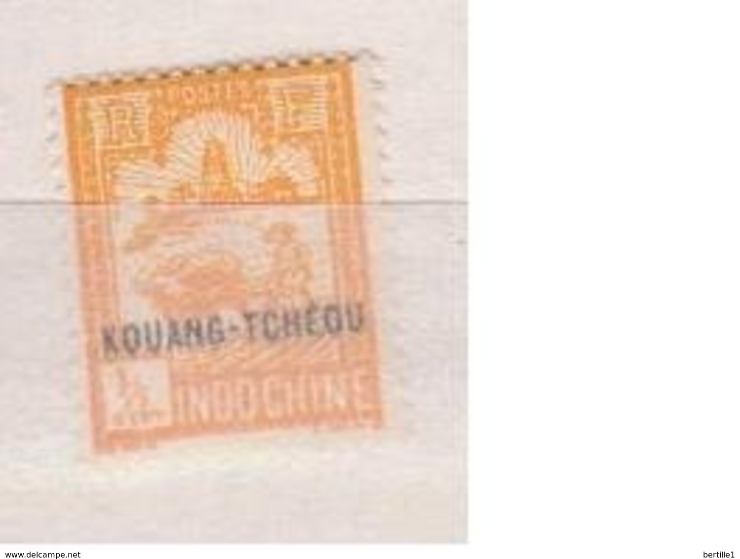 KOUANG TCHEOU          N°  YVERT  :     74     NEUF AVEC  CHARNIERES      ( 02/38   ) - Unused Stamps