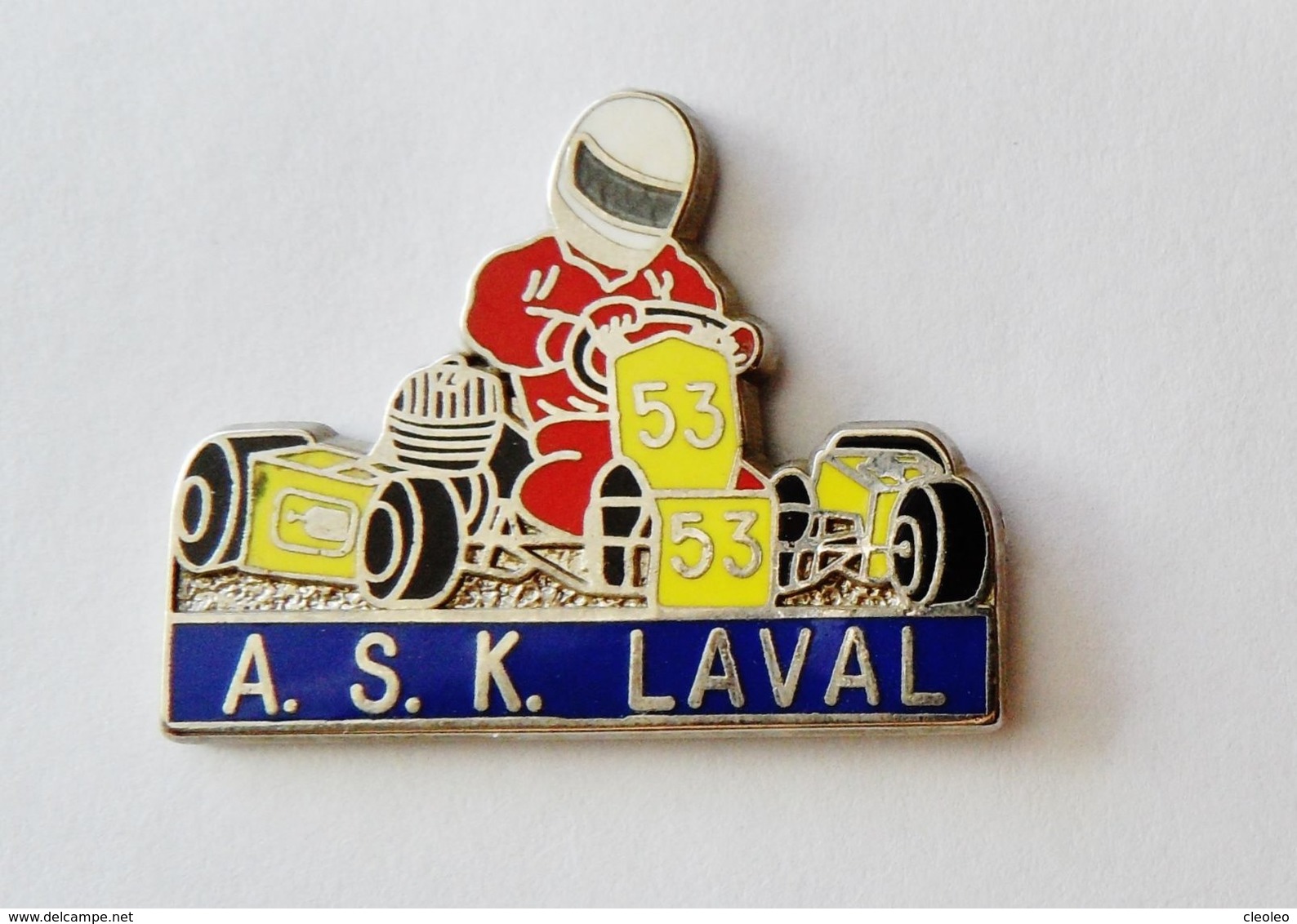 Pin's Voiture Karting ASK Laval - WWO - Autres & Non Classés