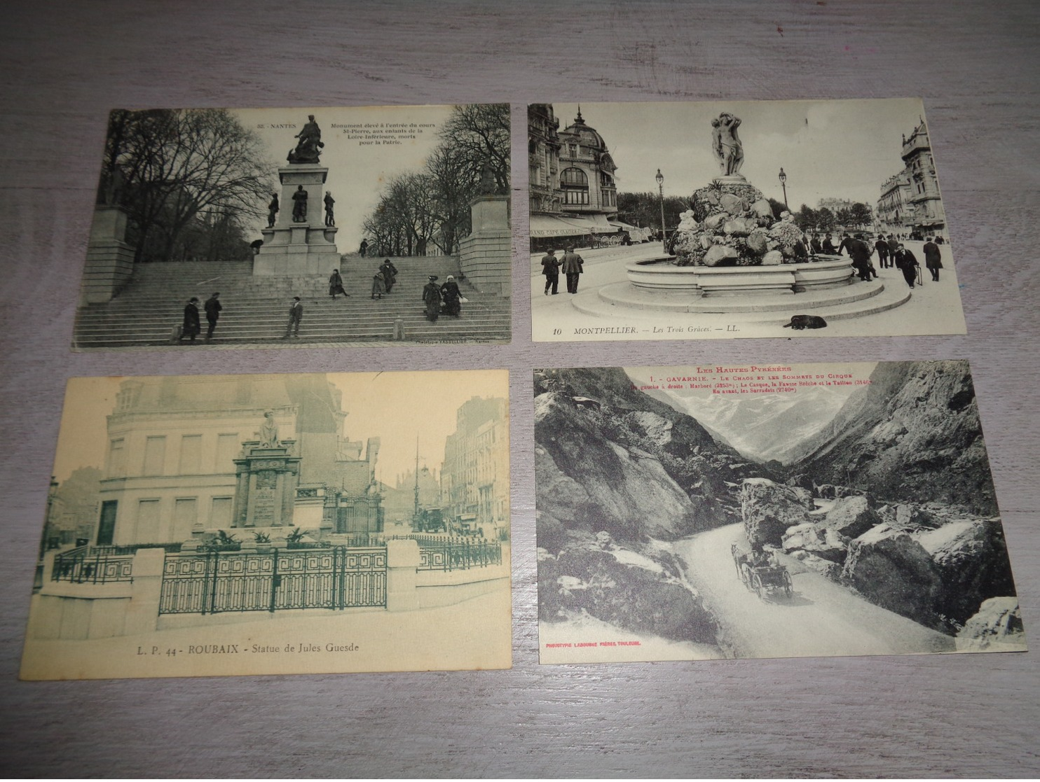 Beau lot de 60 cartes postales de France      Mooi lot van 60 postkaarten van Frankrijk    - 60 scans