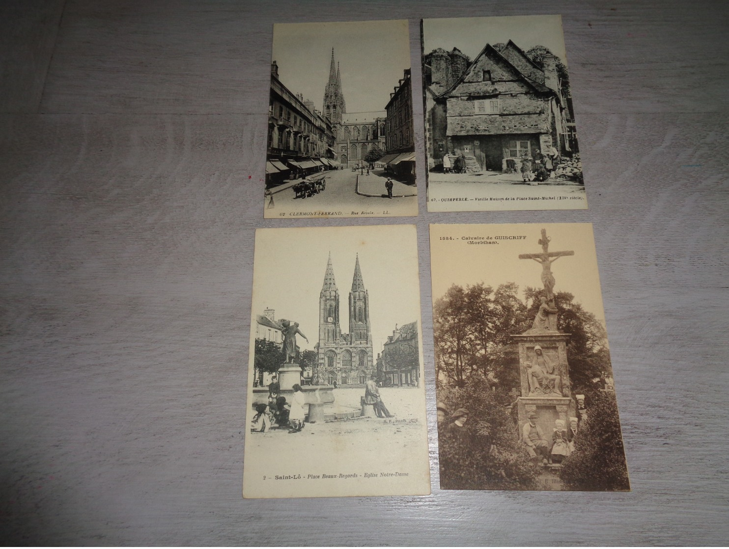 Beau lot de 60 cartes postales de France      Mooi lot van 60 postkaarten van Frankrijk    - 60 scans