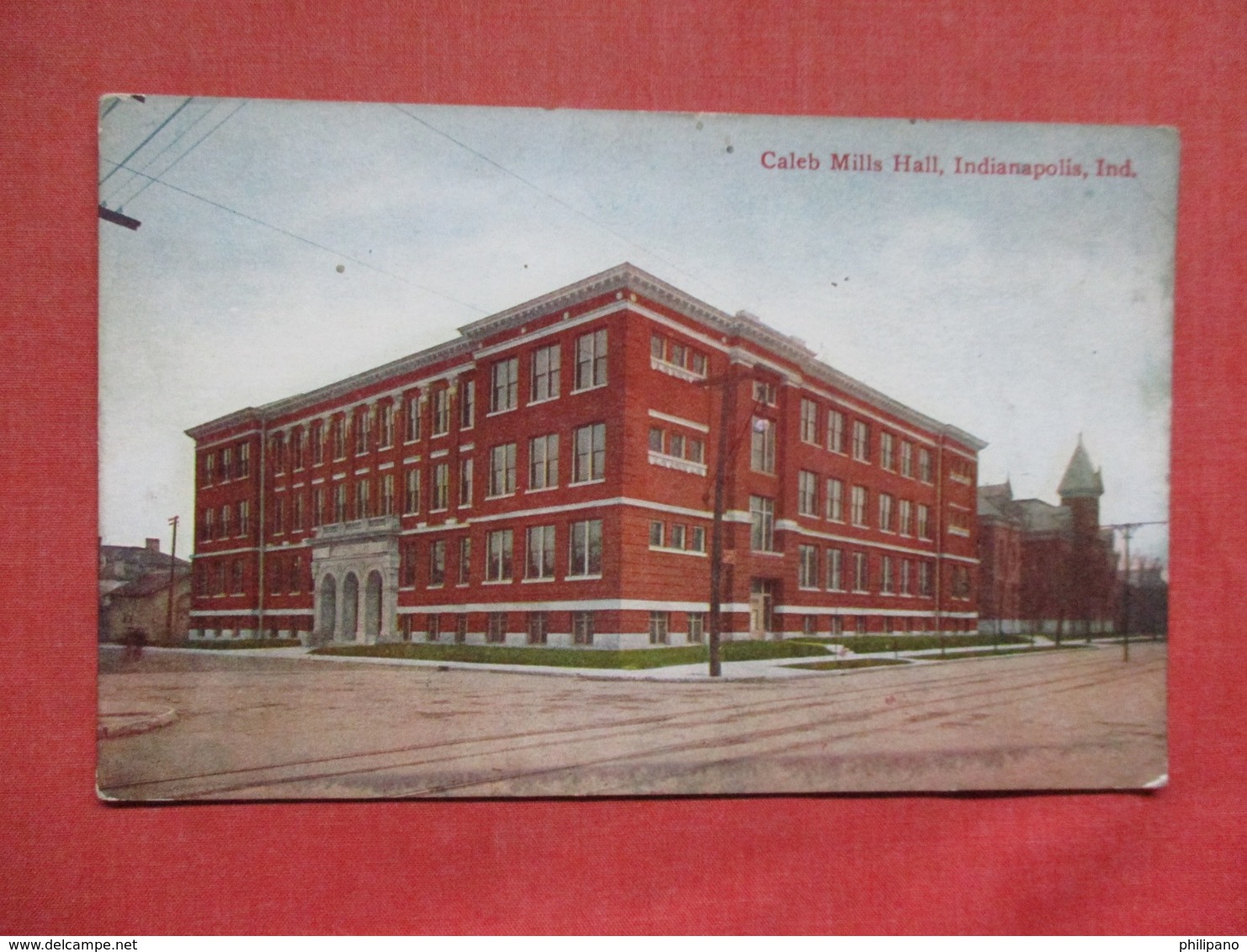 Caleb Mills Hall  Indiana > Indianapolis  Ref    3584 - Indianapolis