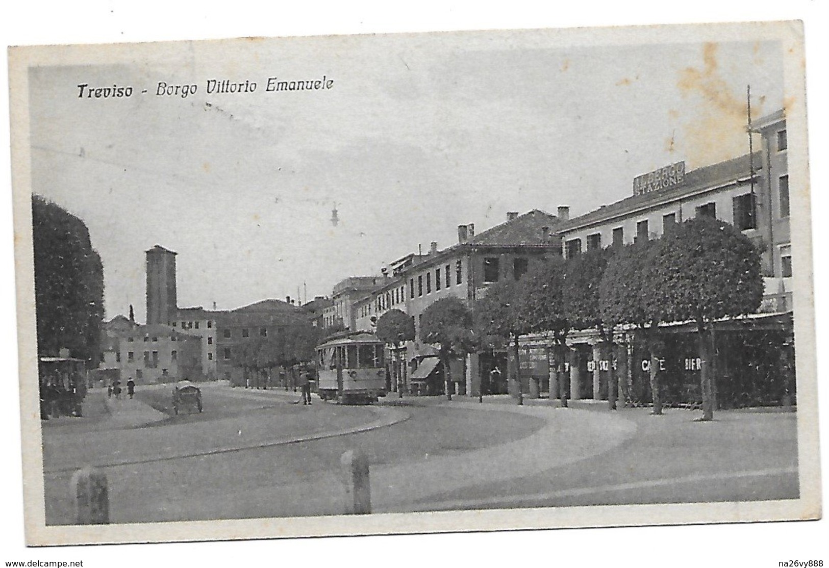 Treviso - Borgo Vittorio Emanuele. Tram. - Treviso