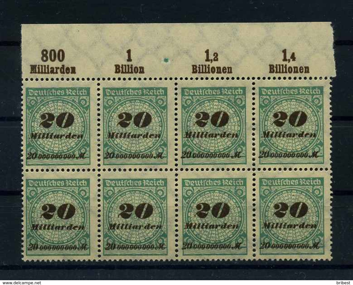 DEUTSCHES REICH 1923 Nr 329A Postfrisch (111029) - Sonstige & Ohne Zuordnung