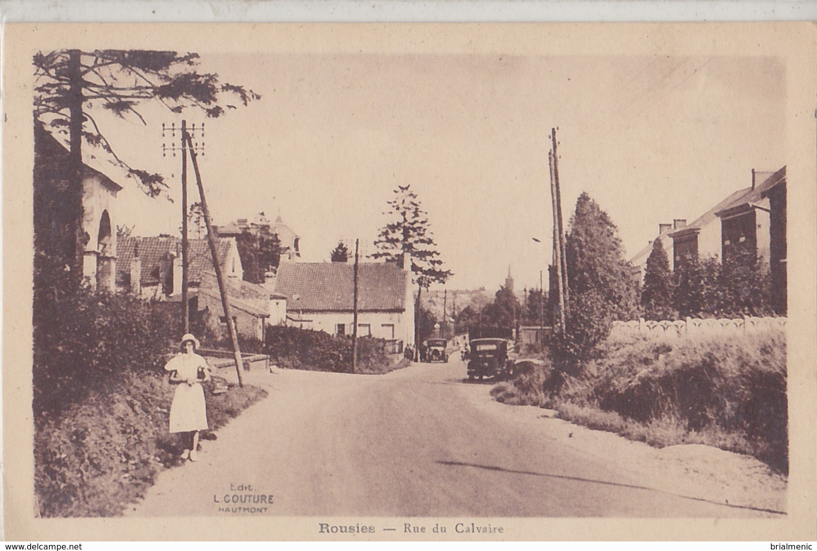 ROUSIES  Rue Du Calvaire - Sonstige & Ohne Zuordnung