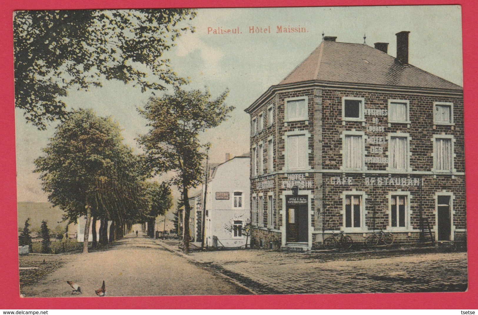 Paliseul- Hôtel Maissin - 1911 ( Voir Verso ) - Paliseul