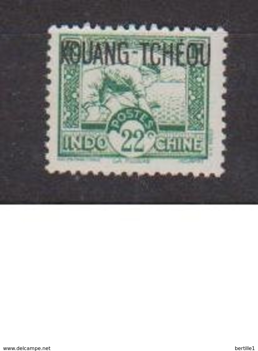 KOUANG TCHEOU         N°  YVERT   132       NEUF SANS GOMME       ( SG   1/34 ) - Unused Stamps