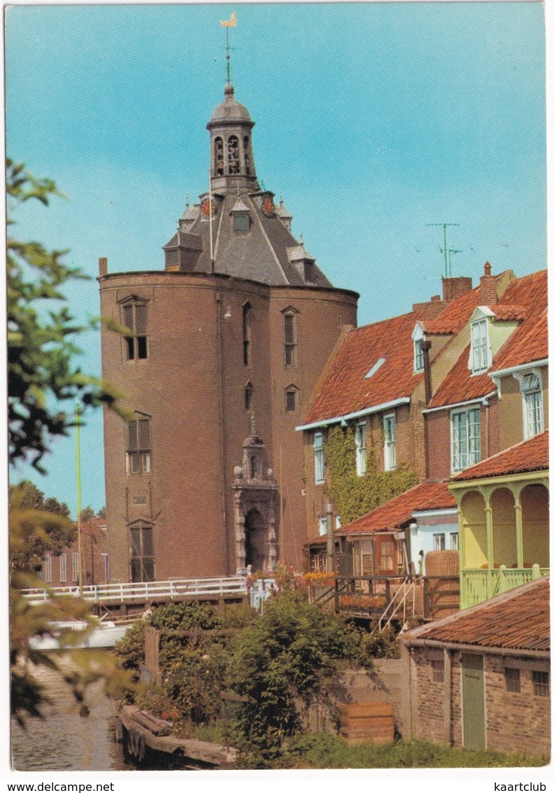 Enkhuizen - Drommedaris Met Achterzijde Zuiderspui - Enkhuizen