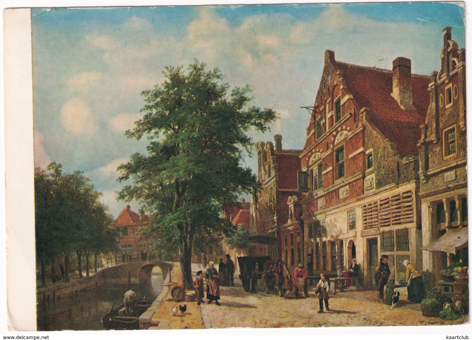 Enkhuizen - Stadsgezicht  - (Cornelis Springer 1817-1891) - Enkhuizen