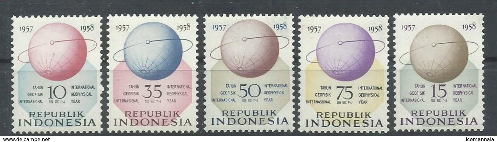 INDONESIA YVERT 170/74    MNH  ** - Korea, North