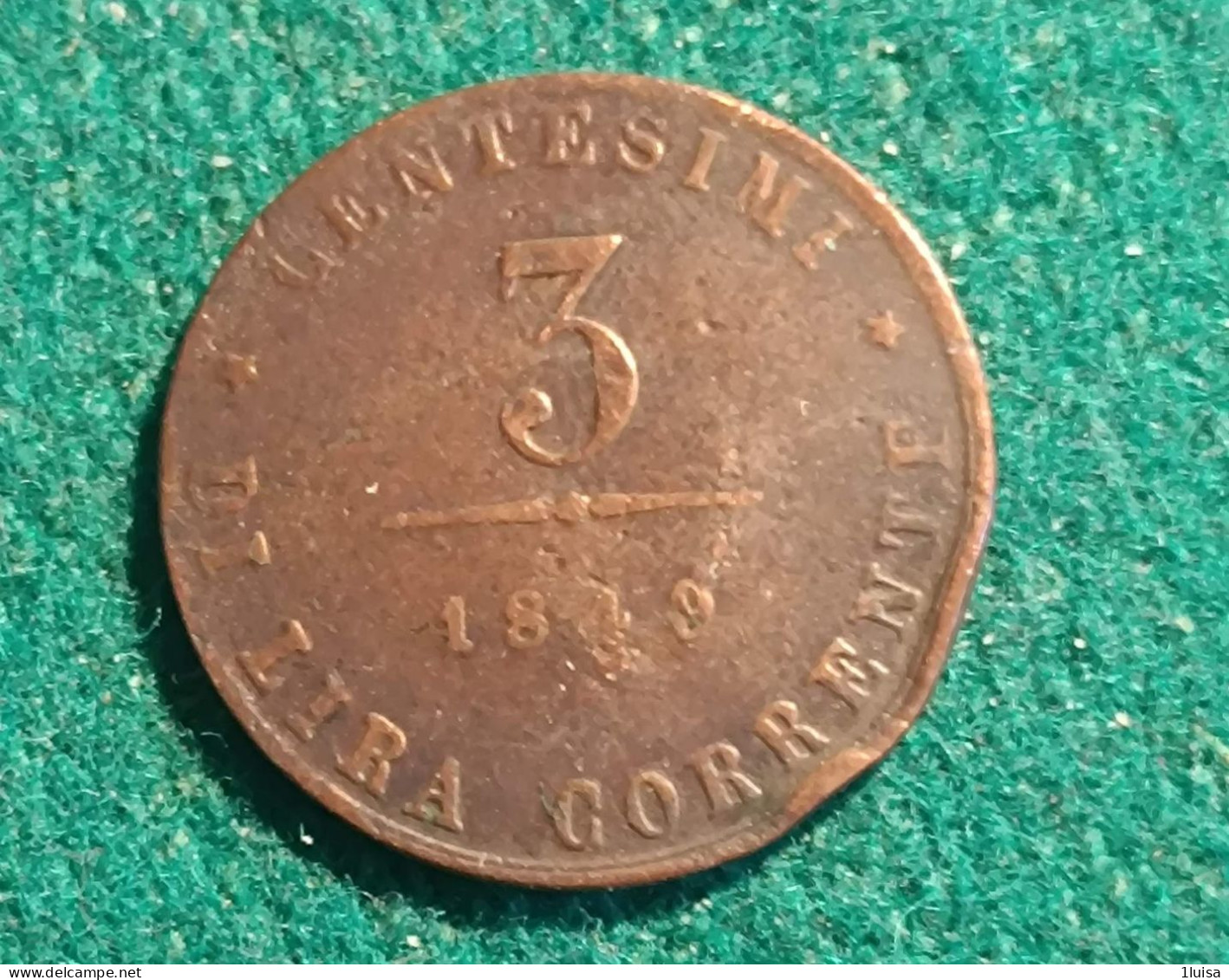 Venezia 3 Centesimi 1849 - Venetië