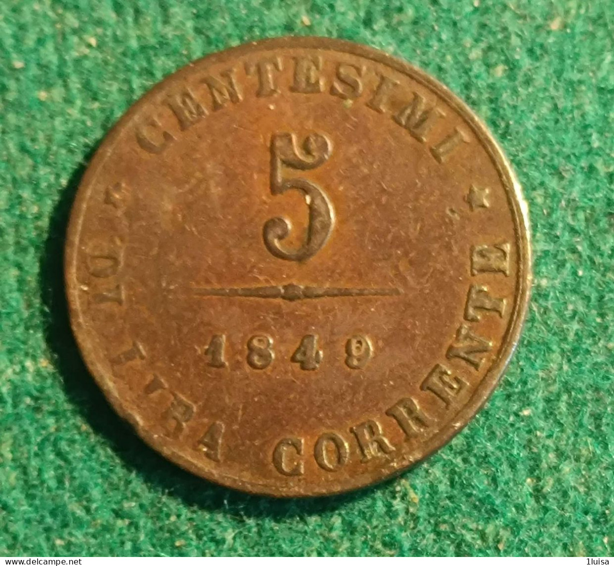 Venezia 5 Centesimi 1849 - Venetië