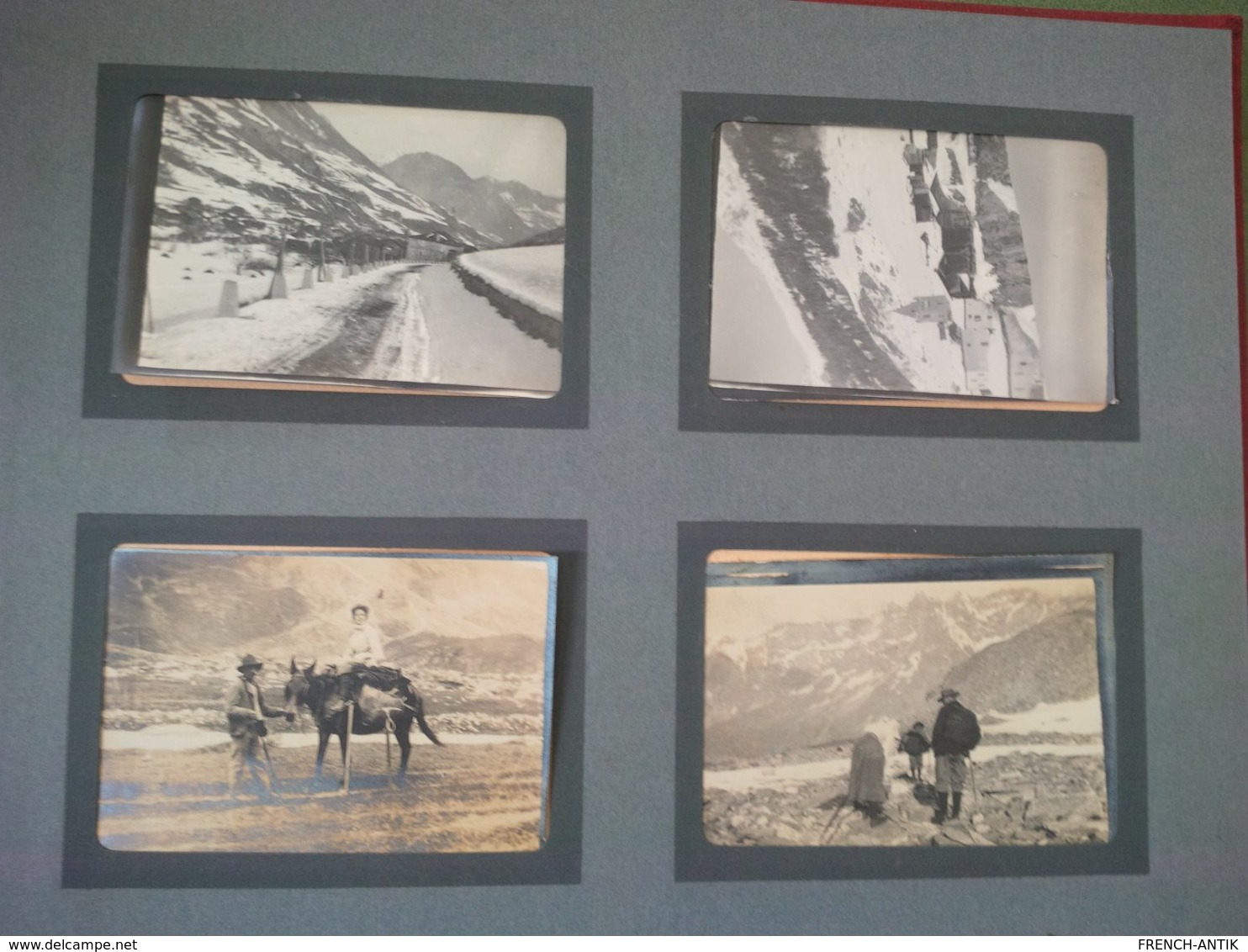 LOT 4 ALBUM SPORTS D HIVER MONTAGNE ZERMATT GRUNDENWALD BERNE MONT ST BERNARD BERN OURS CHIEN SKI