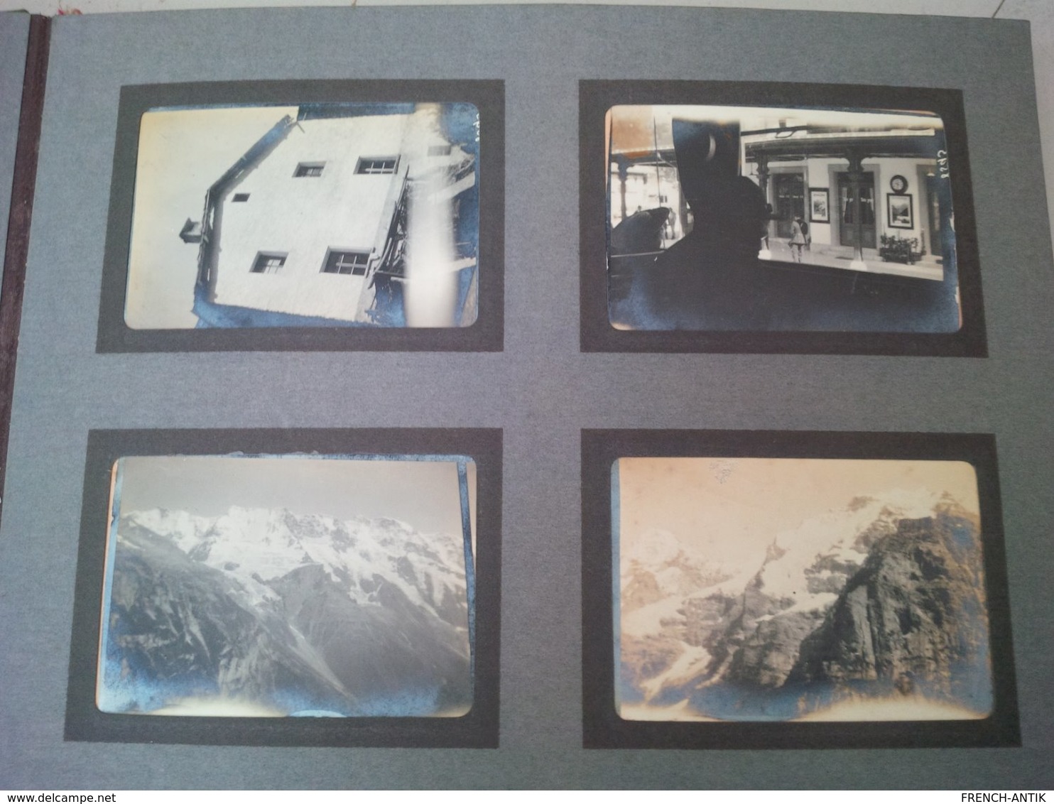 LOT 4 ALBUM SPORTS D HIVER MONTAGNE ZERMATT GRUNDENWALD BERNE MONT ST BERNARD BERN OURS CHIEN SKI