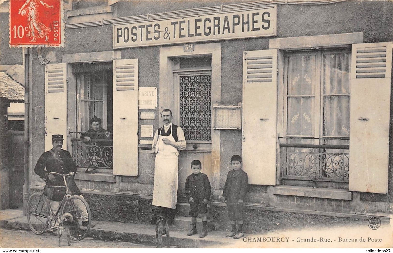 78-CHAMBOURCY- GRANDE-RUE BUREAU DE POSTE - Chambourcy