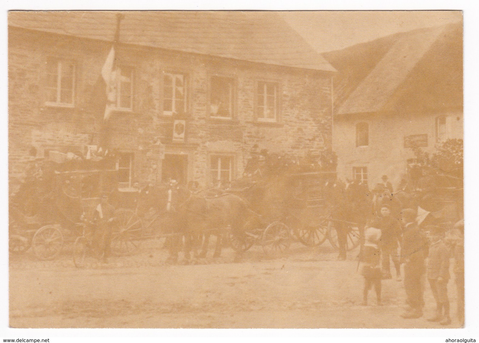 29/855 -- LOSHEIMERGRABEN Cantons De L'Est - Carte Souvenir Du Dernier Départ De La Diligence 1912 - PAR DILIGENCE 1982 - Bullange - Büllingen