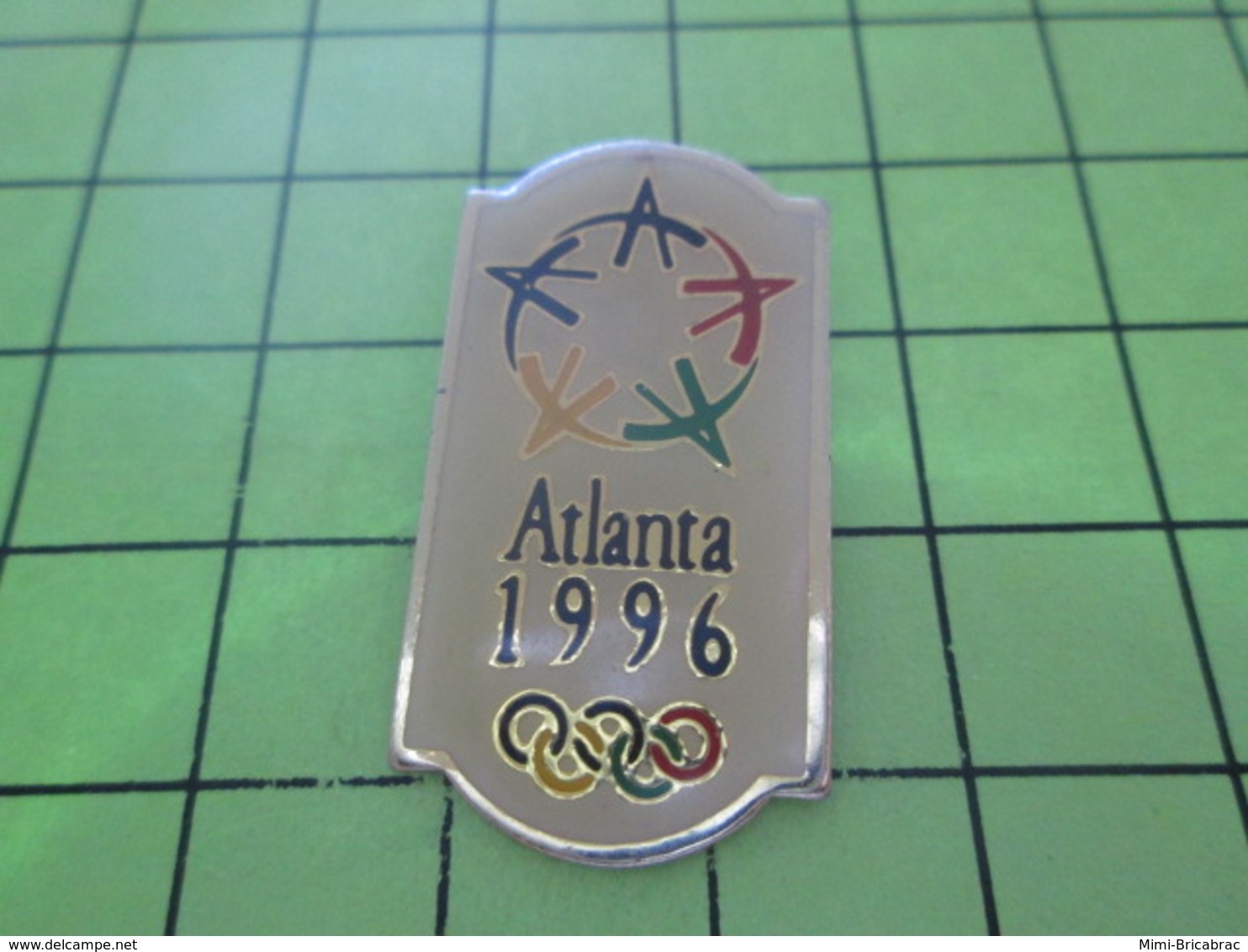 918c PINS PIN'S / Beau Et Rare : Thème JEUX OLYMPIQUES / ATLANTA 1996 - Giochi Olimpici