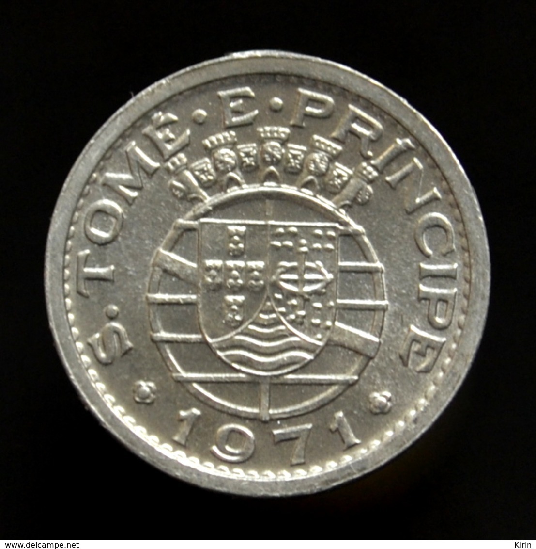 Sao Tome And Principe 10 Centavos 1971. UNC Coin Km15a - Sao Tome And Principe