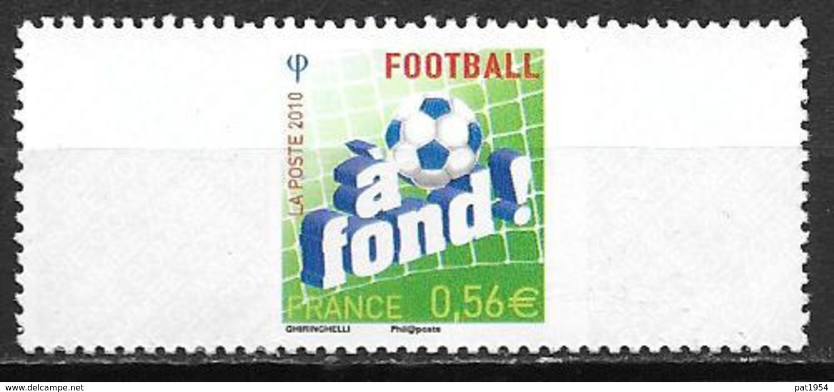 France 2010 N° RP1 Neuf (réponse Payée) Football, à La Faciale - Ungebraucht