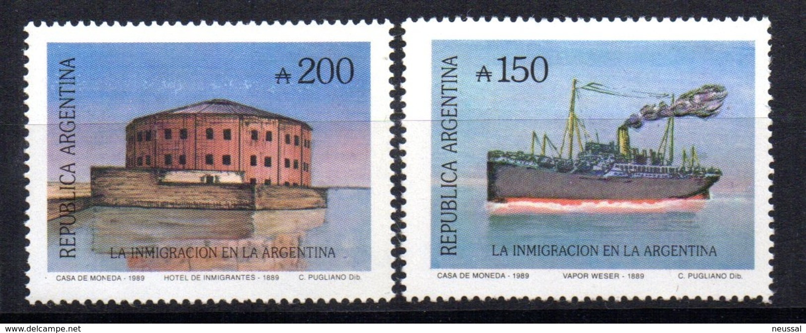 Serie Nº 1685/6  Argentina - Nuevos
